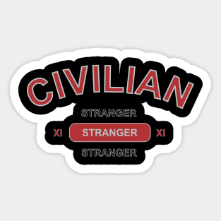CIVILIAN Sticker
